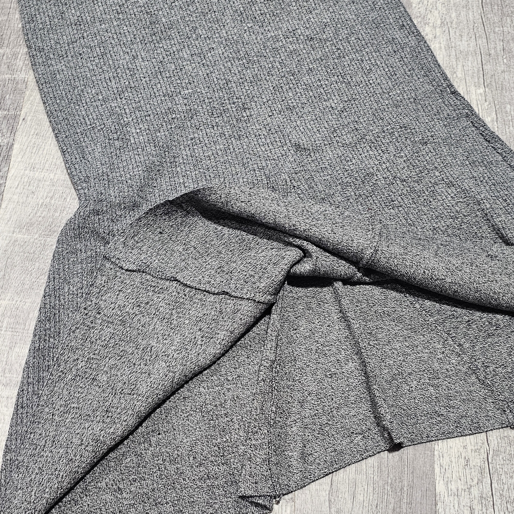 Grey Ribbed Maxi Dress - Picture 3 of 8